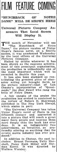 November 7, 1923 article