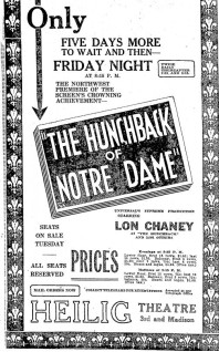 November 18, 1923 advertisement