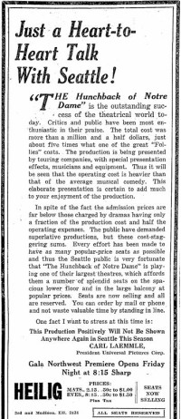 November 21, 1923 advertisement