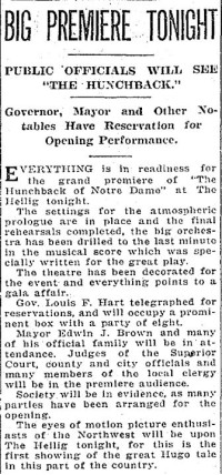 November 23, 1923 article