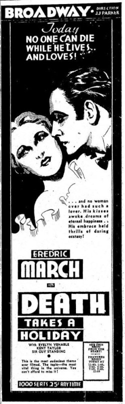 April 28, 1934 ad (Portland)