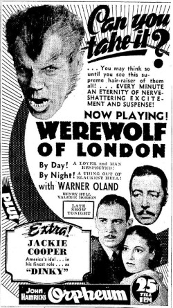 June 22, 1935 ad (Portland)