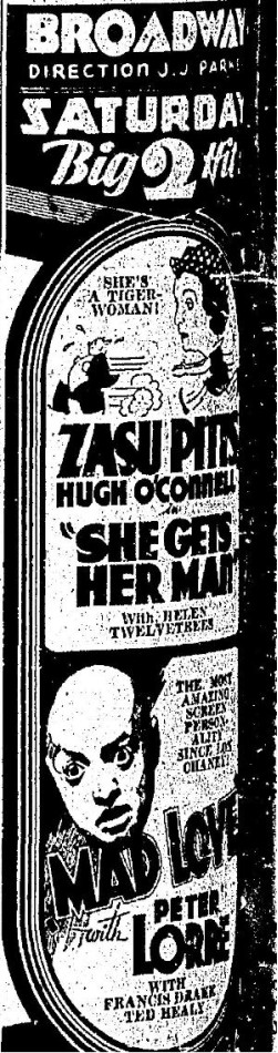 August 13, 1935 ad (Portland)