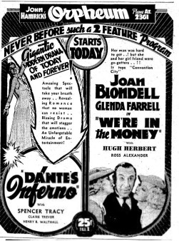 August 23, 1935 ad (Portland)