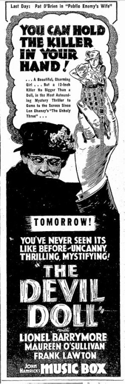 July 22, 1936 ad (Seattle)