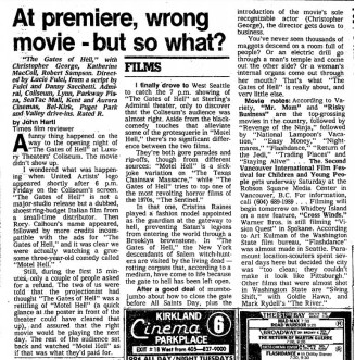 The Gates of Hell review