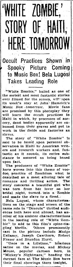 November 3, 1932 article